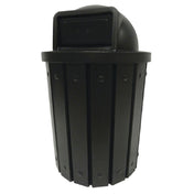 Hubert 61811 - Trash Receptacle, 42 Gallon, 25" Dia. X 29"H