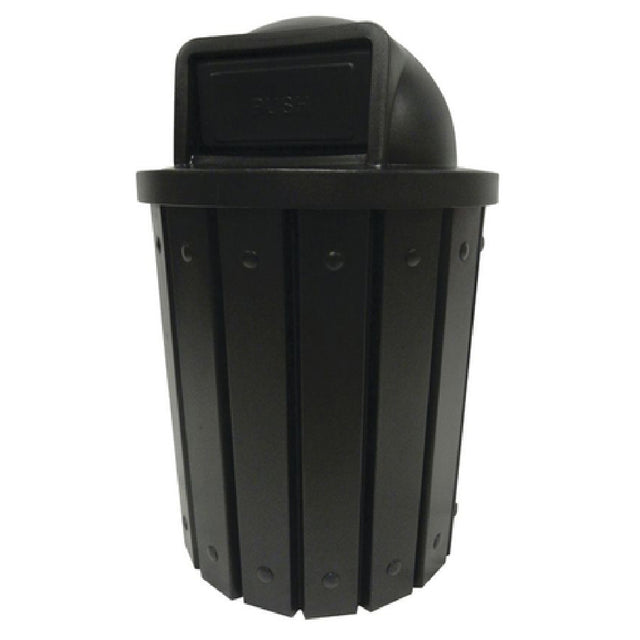 Hubert 61811 - Trash Receptacle, 42 Gallon, 25" Dia. X 29"H