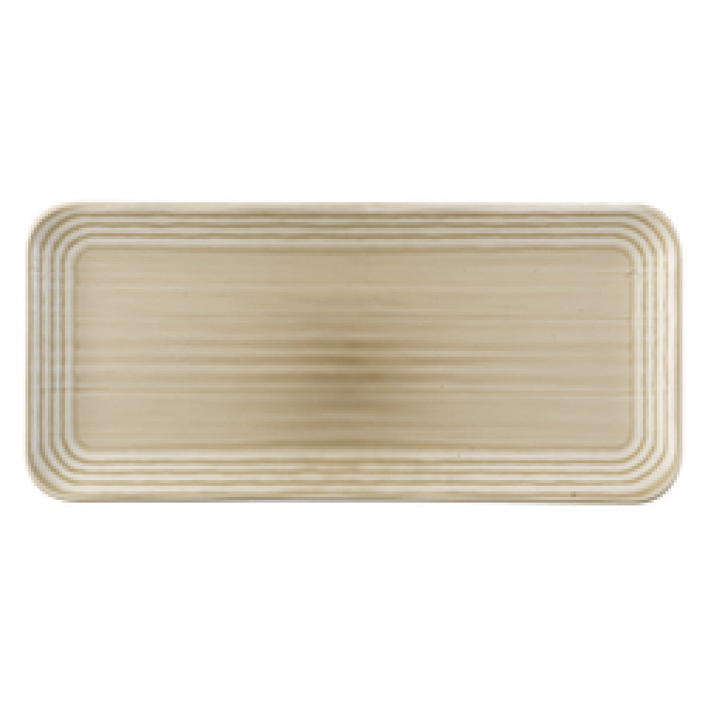 Arc Cardinal FN492 Dudson Harvest Norse Linen Rectangle Tray (L:13.63'' X W:6.25'')