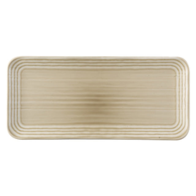 Arc Cardinal FN492 Dudson Harvest Norse Linen Rectangle Tray (L:13.63'' X W:6.25'')