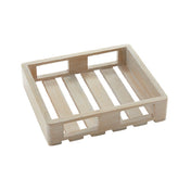 American Metalcraft MWHS2 Wooden Crate Sun-Bleached 11-5/8" L