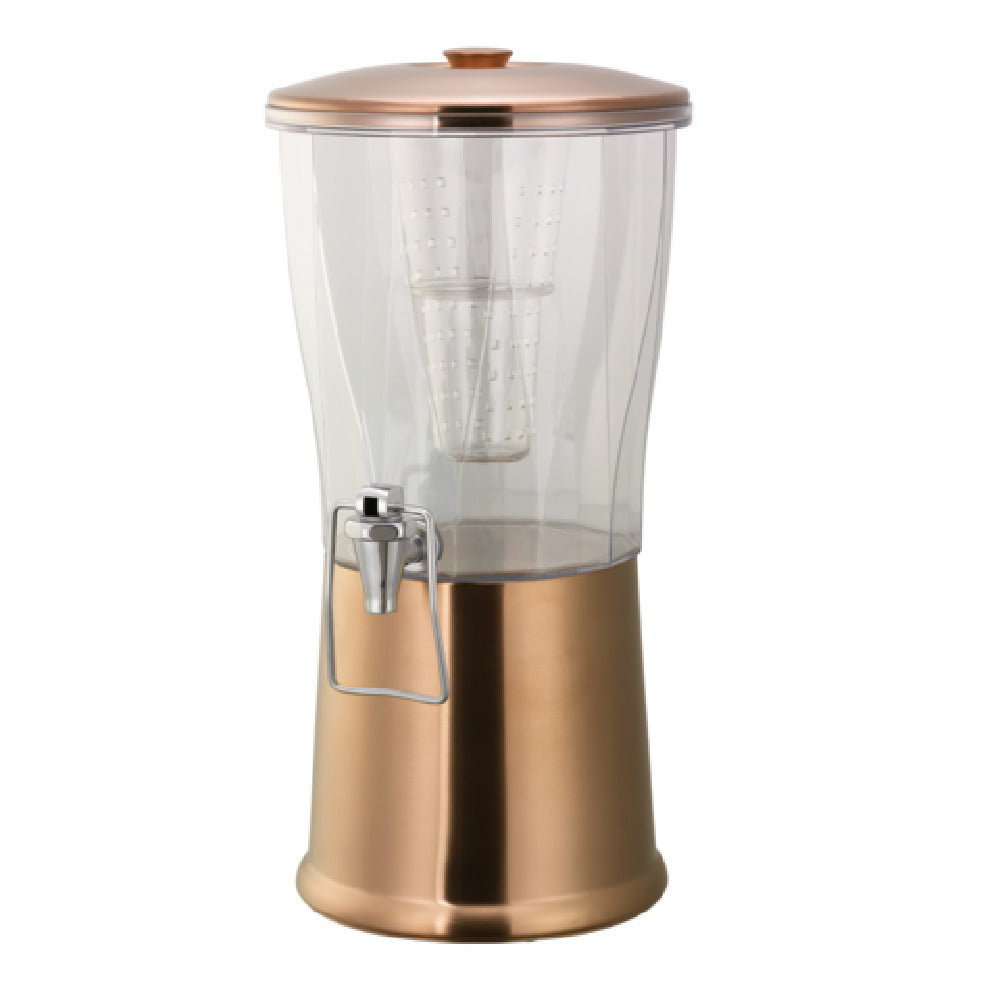 Service Ideas CBDRT3RGSSHF Metallic Elements Beverage Dispenser 3 Gallon (384 Oz.)