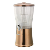 Service Ideas CBDRT3RGSSHF Metallic Elements Beverage Dispenser 3 Gallon (384 Oz.)