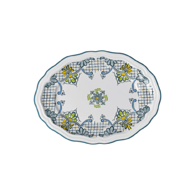 Steelite 62554FP818 Oval Platter 9.0" X 6.75" X 0.875" Adelina