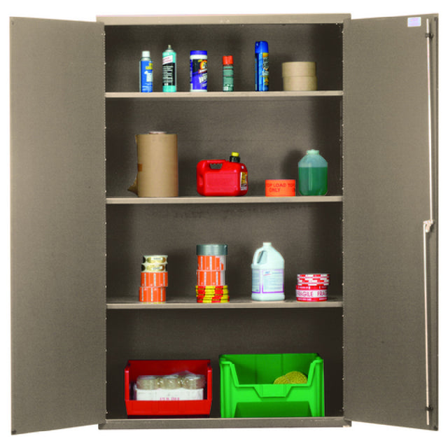 Quantum QSC-BG-3IS Heavy-Duty 48" Cabinet 48"W X 24"D X 78"H 400 Lb. Capacity Per Shelf