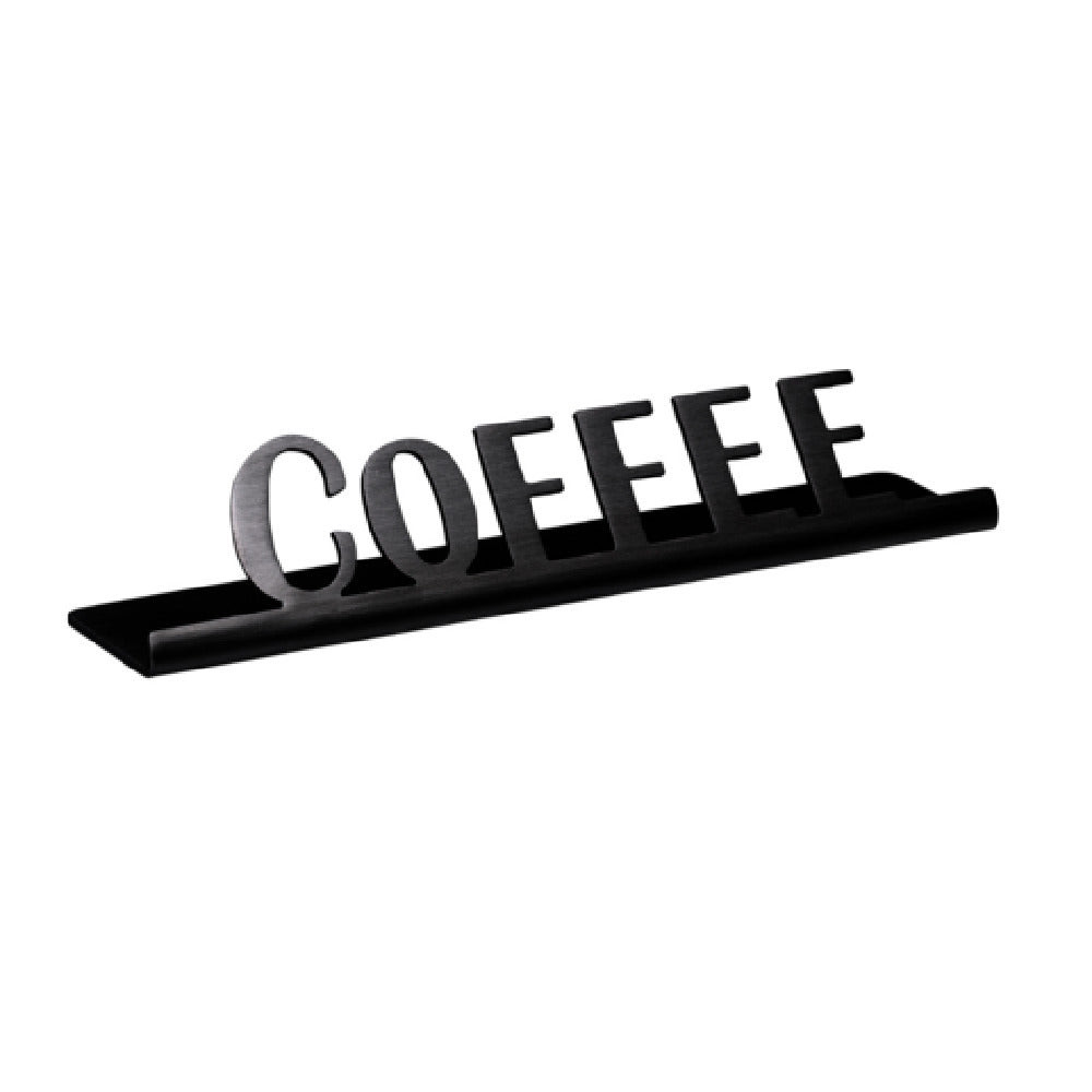 Service Ideas 1C-ST-COFFEE-SIGN-BX Table Sign "Coffee" 1"H X 4-1/2"W