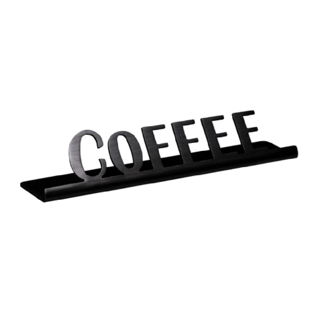 Service Ideas 1C-ST-COFFEE-SIGN-BX Table Sign "Coffee" 1"H X 4-1/2"W