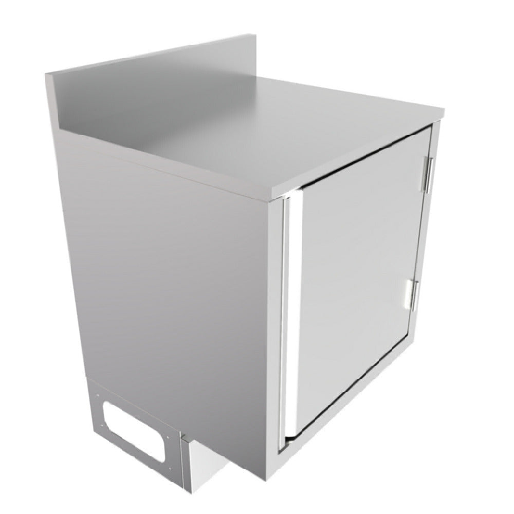 BK Resources UBC-B-21-F24H Call Series Underbar Cabinet Flat Top Pedestal Base