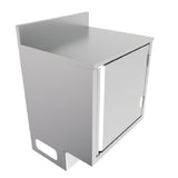 BK Resources UBC-B-21-F24H Call Series Underbar Cabinet Flat Top Pedestal Base
