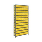 Quantum 1875-604_BLUE - Shelving Unit, 18"D X 36"L X 75"H, Heavy Duty