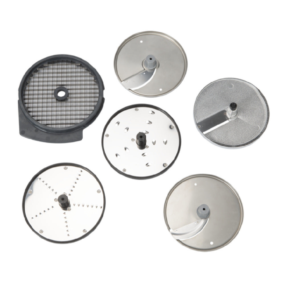 Electrolux 650197 (LV650197) 6 Discs Set (2mm Slicing 5mm Slicing 3mm Grating 7mm Grating 10mm Slicer 10x10mm Grid)