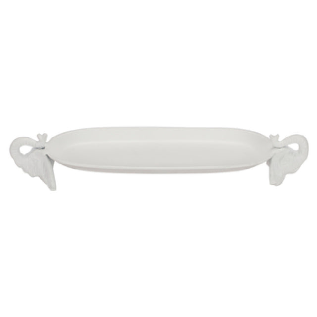 Bon Chef 81008IVYSPKLD Platter 13-7/16" X 5-5/16" X 2-1/4"H Oval