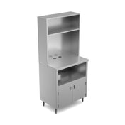 Winholt WLFD-WRKSTN-2 Multi-use Work Station 24"W X 36"L X 80"H Stainless Steel