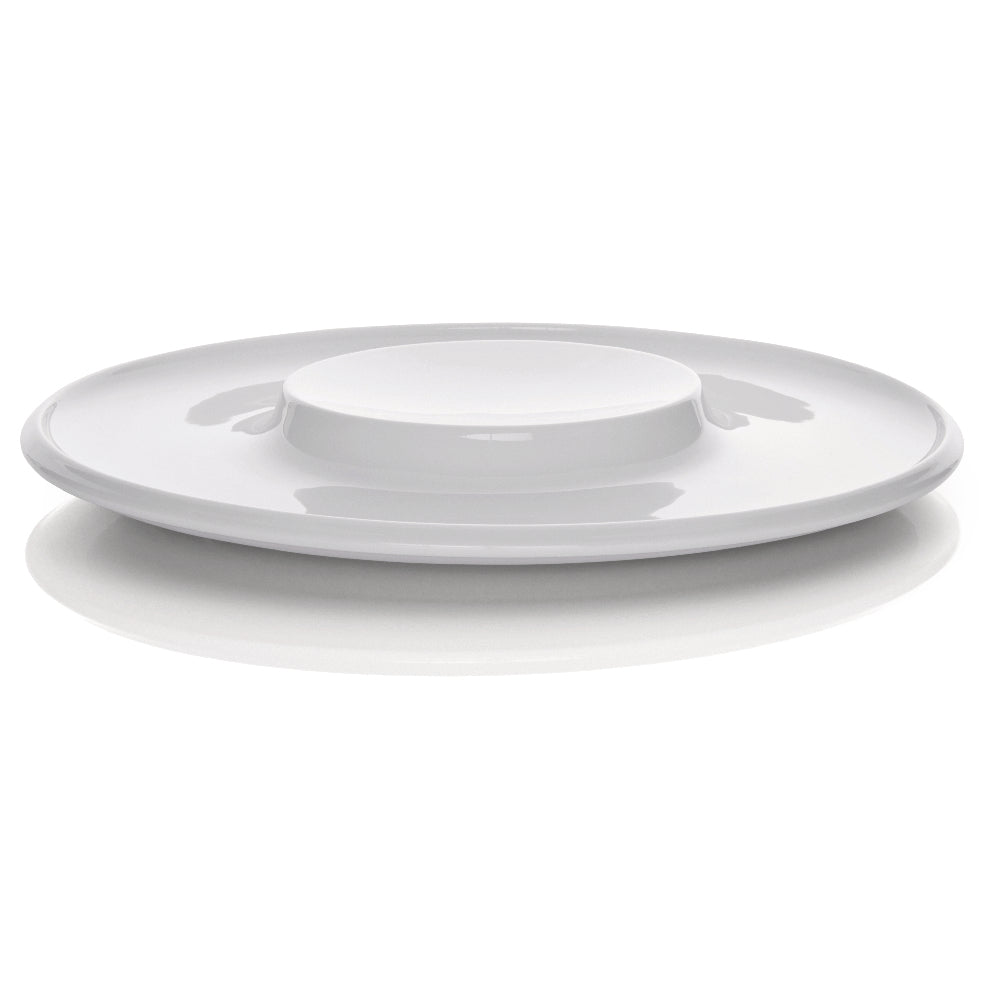 BauscherHepp 52.1090.9131 Vulcano Plate 12.2" Dia. X 1.3"H Round
