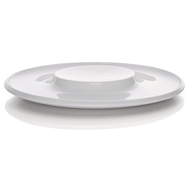BauscherHepp 52.1090.9131 Vulcano Plate 12.2" Dia. X 1.3"H Round