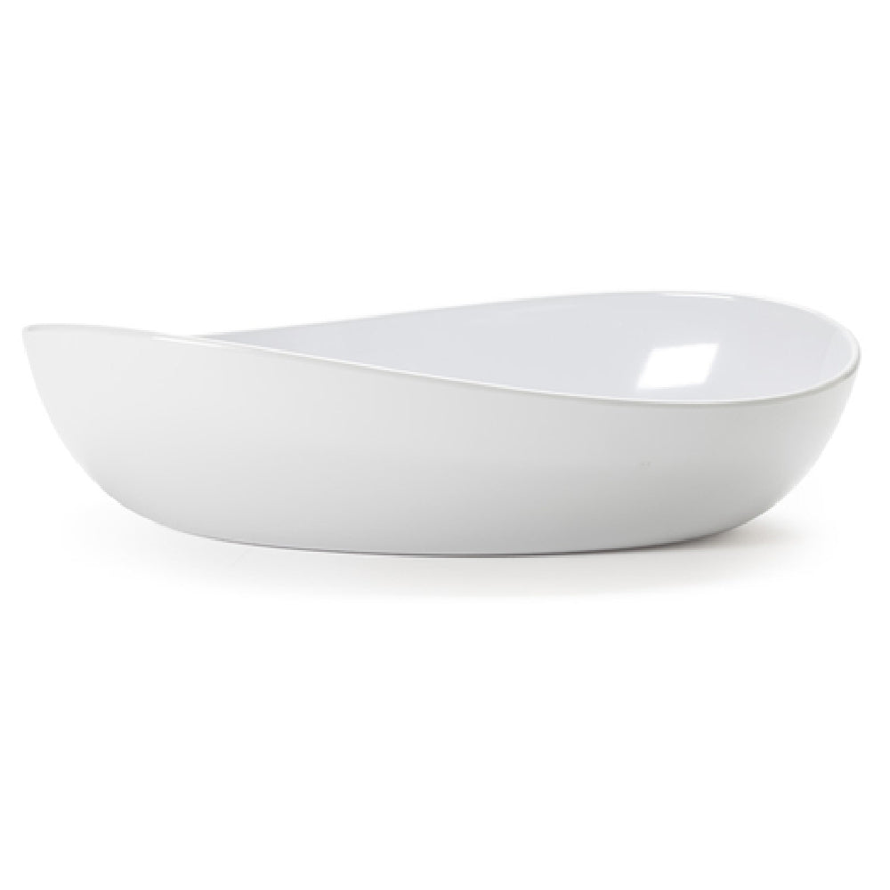 GET Enterprises B-128-AW Osslo™ Bowl 4 Qt. (4-1/5 Qt. Rim Full) 15-3/4" X 9" X 2-4/5"H