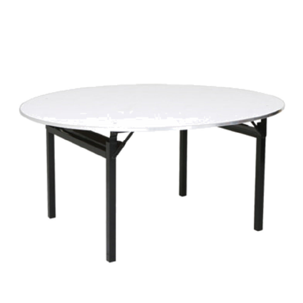 Forbes Industries 600-60SCA-PAD 600 Series Folding Table Half-round 1/2 Of 60" Dia. X 30"H