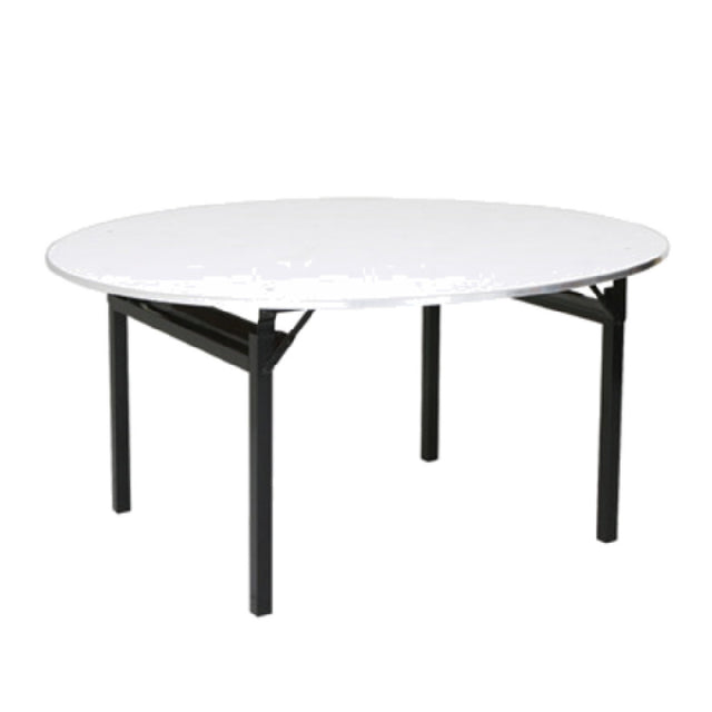Forbes Industries 600-60SCA-PAD 600 Series Folding Table Half-round 1/2 Of 60" Dia. X 30"H