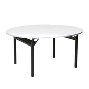 Forbes Industries 600-5X10A-PAD 600 Series Folding Table Serpentine 5'ID/10'OD X 30"H