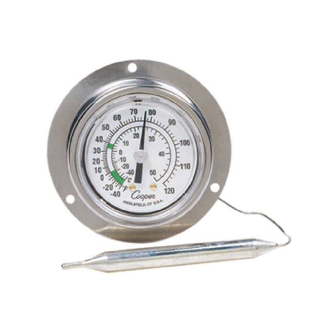 Cooper Atkins 6812-02-3 Thermometer 2" Panel Type Back Flange