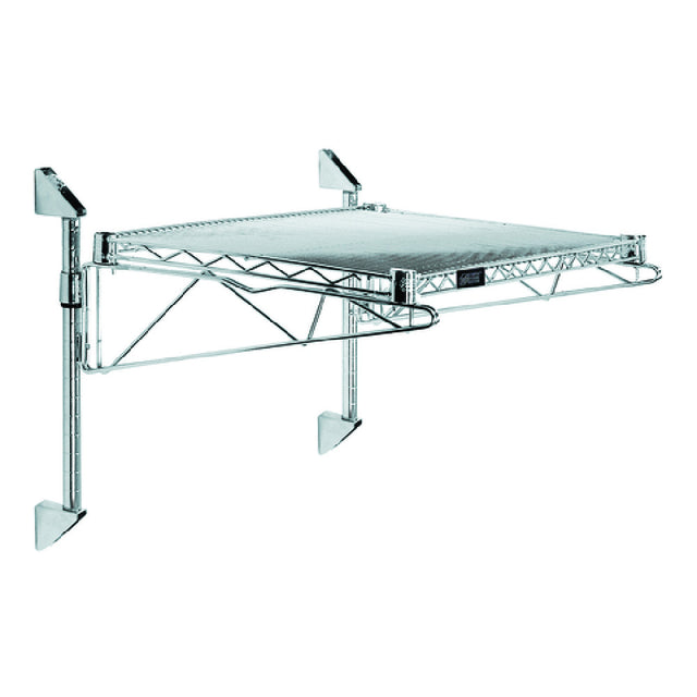 Quantum WC14-CB1824C Cantilever Single Shelf Post Wall Mount (1) 24"W X 18"D Shelf