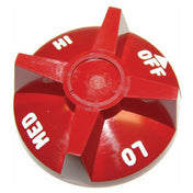Hobart 00-407727-00002 Knob 2 7/8 D Off Lo Med Hi