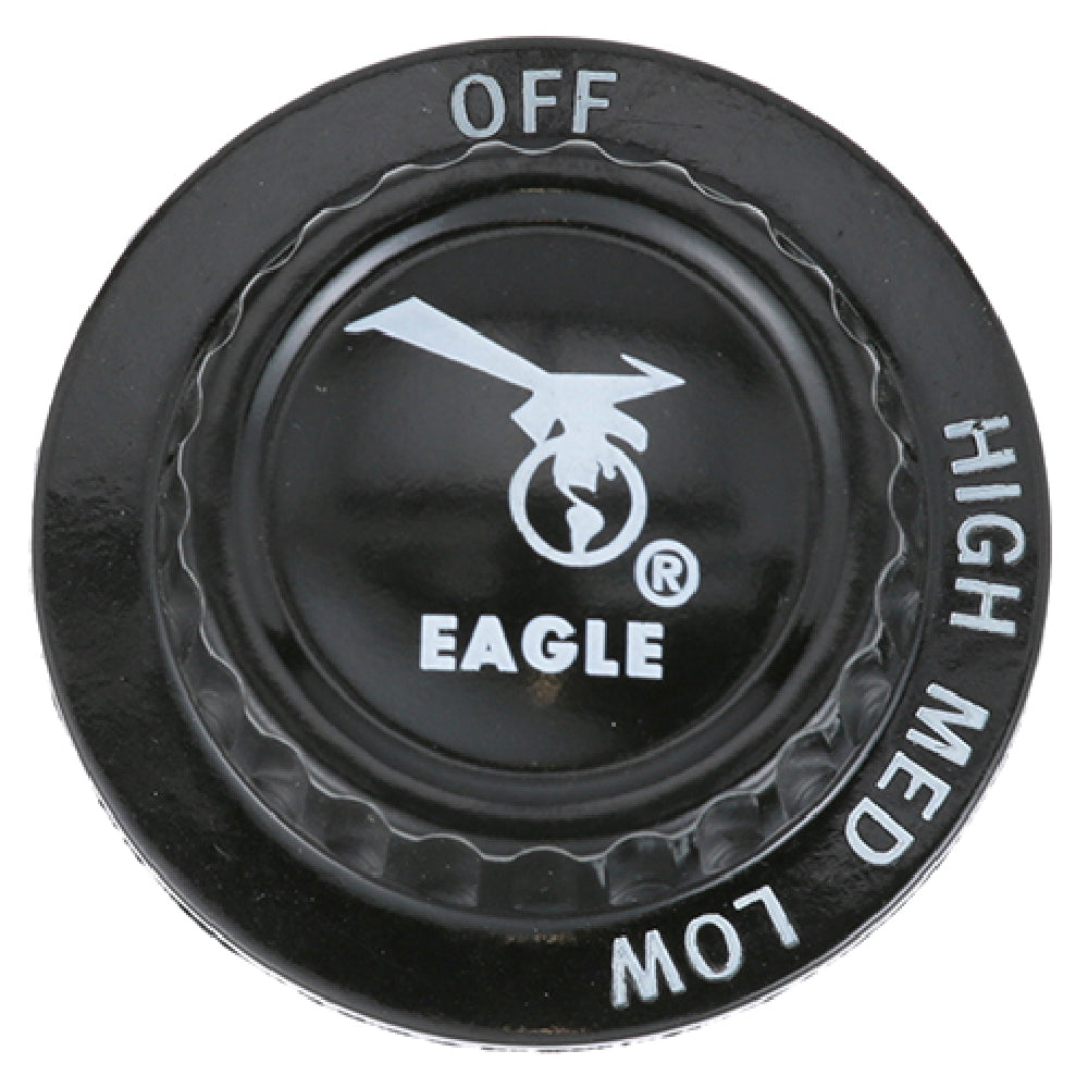 Metal Masters 302095 Knob 2 D Off Hi Med Lo