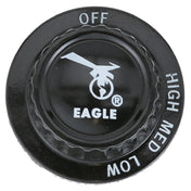 Metal Masters 302095 Knob 2 D Off Hi Med Lo