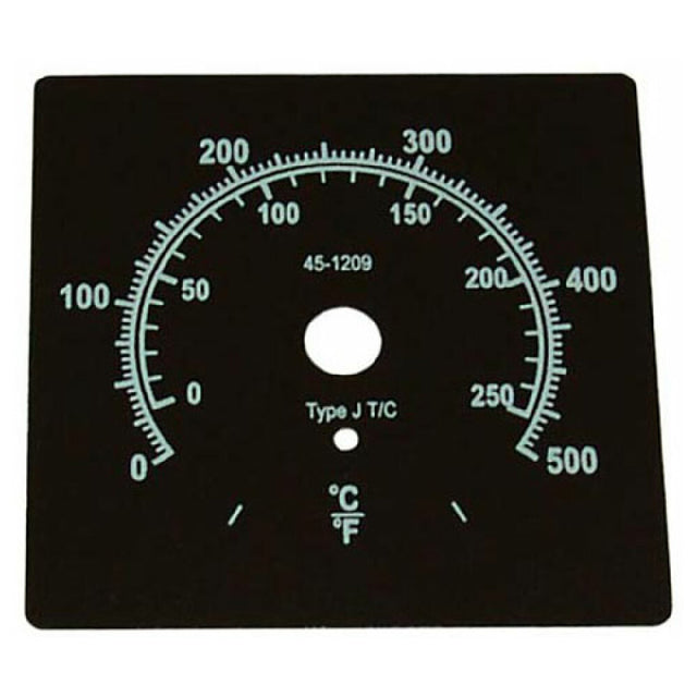 Vulcan Hart 00-770516 Dial Plate 3 D 0 500