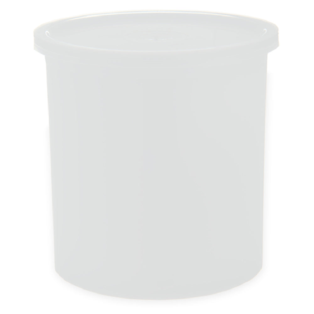 Carlisle 030102 Carlisle Classic Crock 1.2 Qt. Snap-on Polypropylene Lid