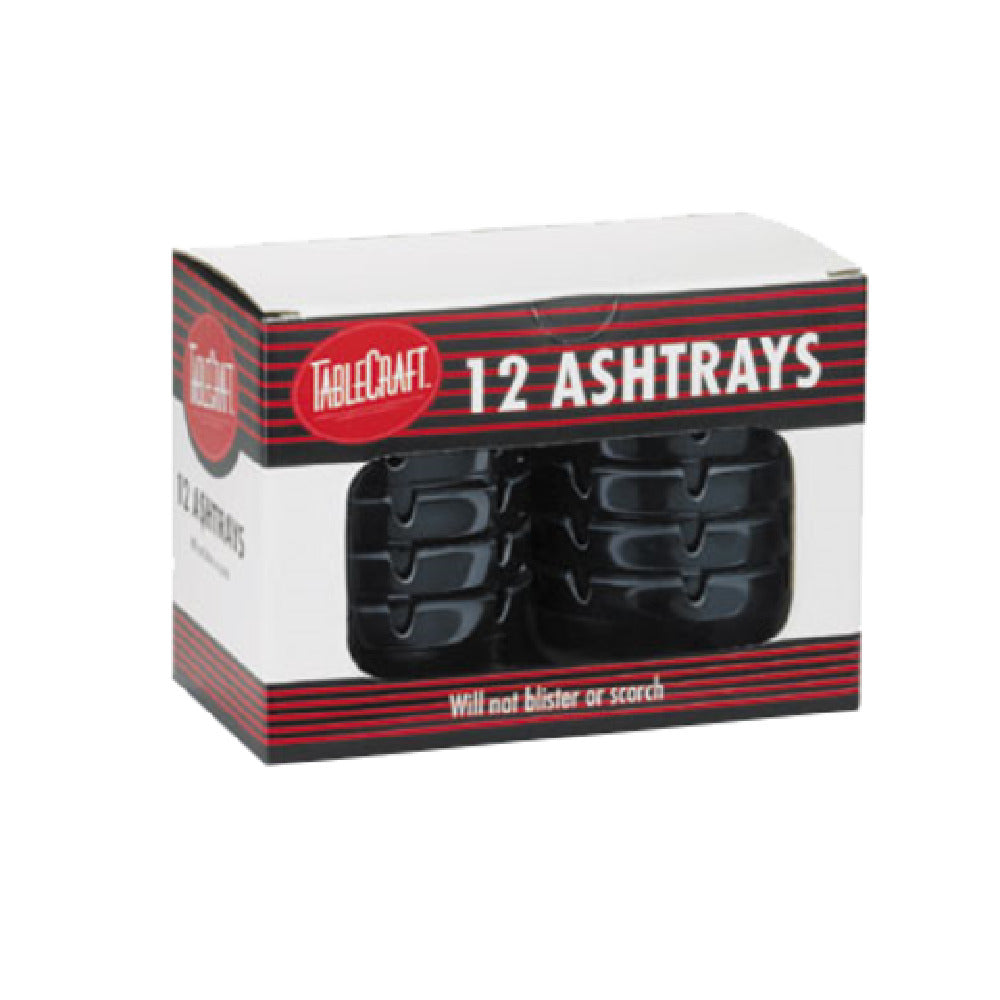 TableCraft Products CST363B-1 - Cash & Carry Economy Ashtrays, 3-3/4" X 1-3/4", Stacking