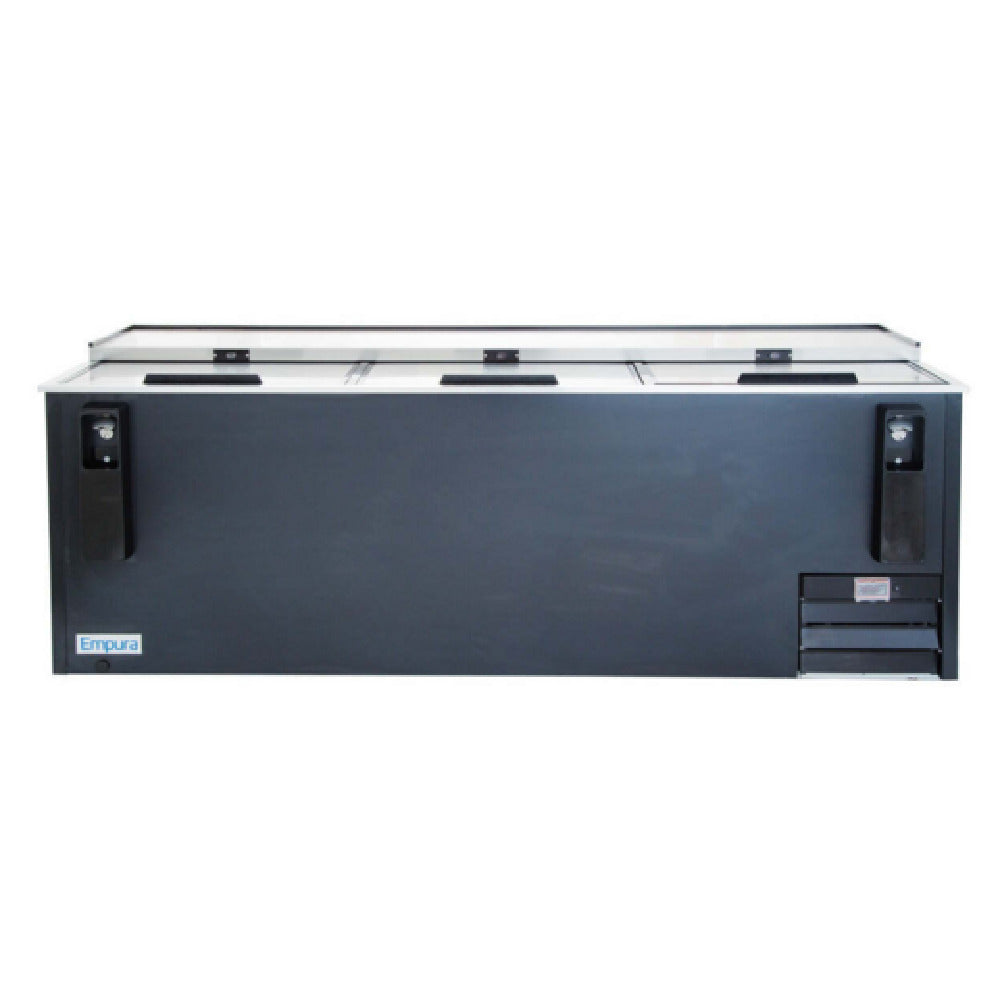 Empura E-KBC-95 - Bottle Cooler, 95.3"W X 27"D X 35"H, 29 Cu. Ft. Capacity