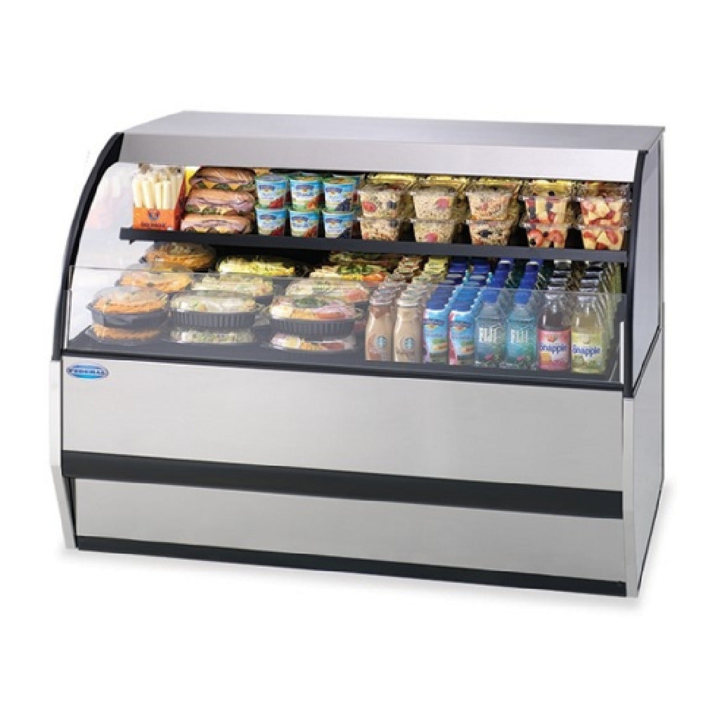 Federal Industries UCRSL3633C Undercounter Slim-Line Refrigerated Self-Serve Merchandiser