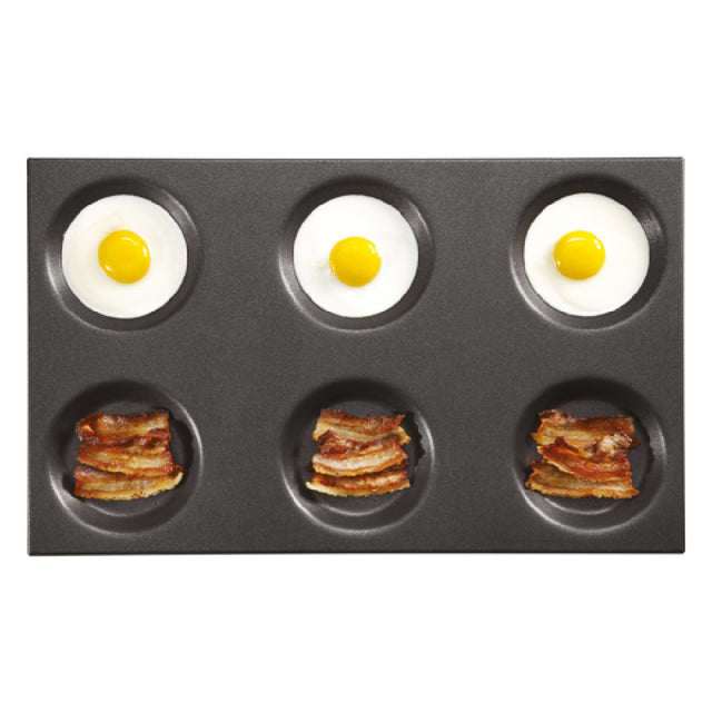 Lainox TF106 Bullseye Pan 12" X 20" (1/1 GN) (6) Pcs Ø 4.7" (120mm)