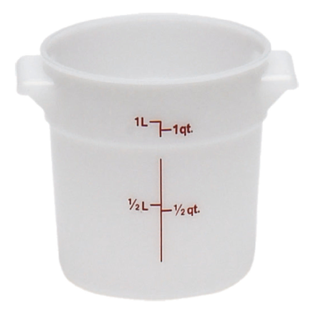Cambro RFS1148 Storage Container Round 1 Qt.