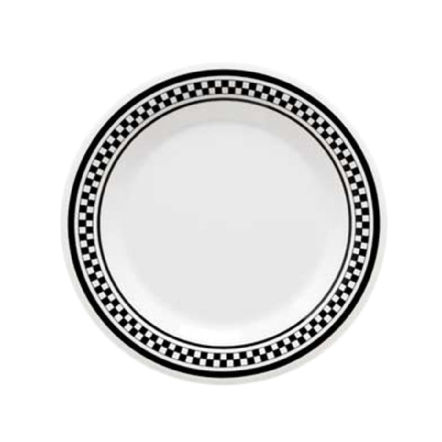 GET Enterprises WP-9-X Diamond Chexers™ Plate 9" Dia. Round