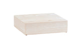 A light wood riser with a rectangular shape and smooth edges, set against a plain white background. The block’s surface shows subtle wood grain patterns, giving this Newport-inspired display a natural, minimalist appearance.