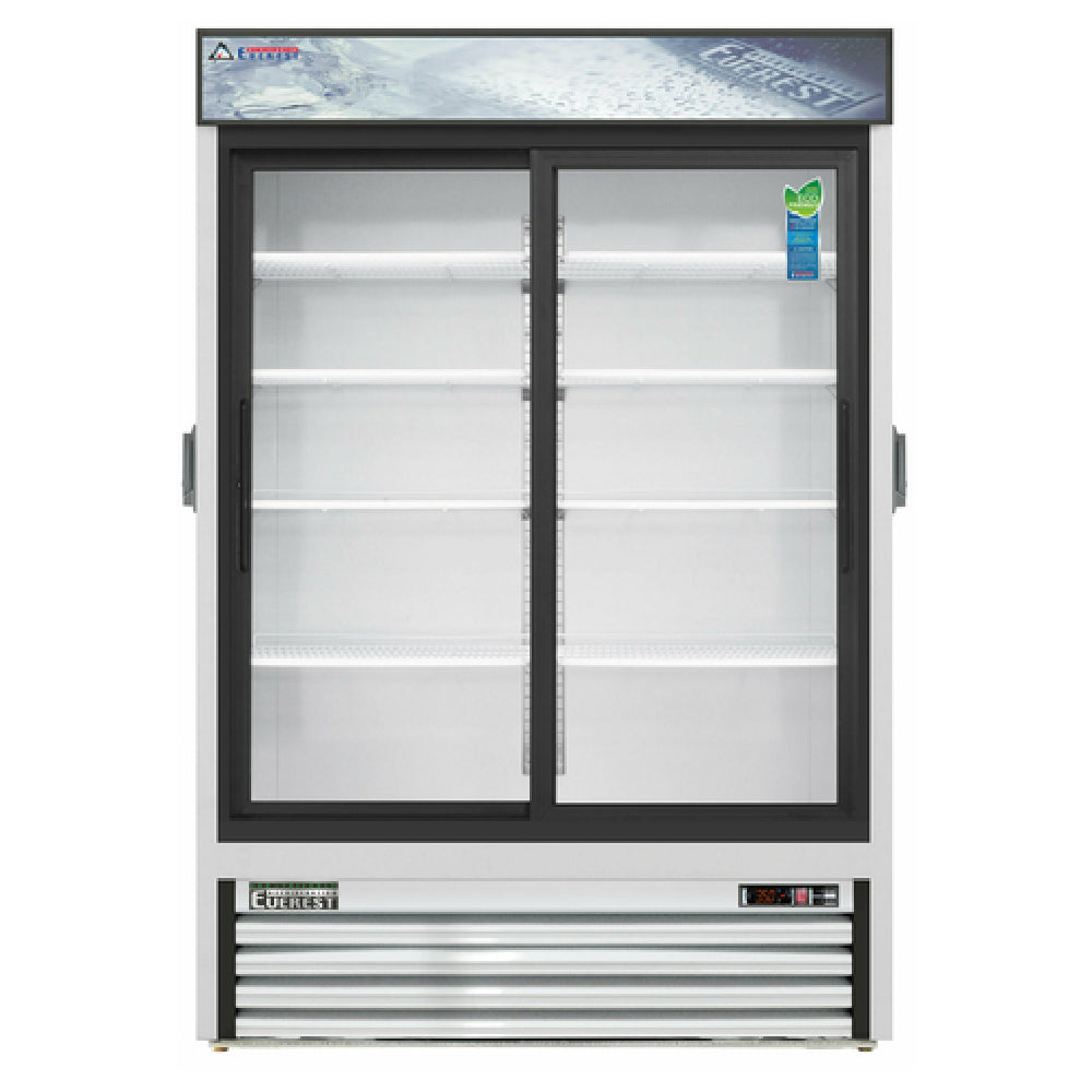 Everest Refrigeration EMGR48C Reach-In Glass Door Chromatography Refrigerator Two-section
