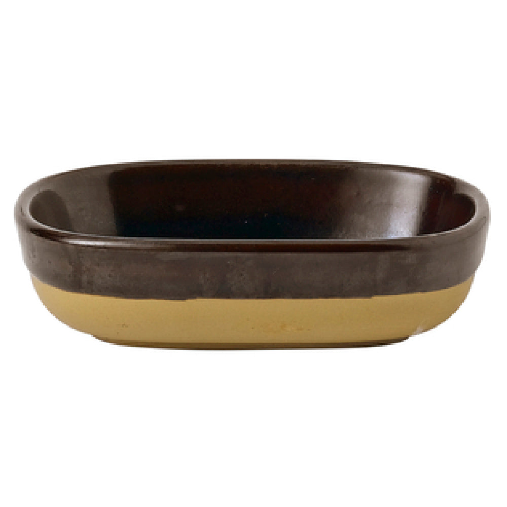 Churchill China EMBRET121 Shallow Tray 4-3/4" X 3-1/2" X 1-1/4"H Oblong