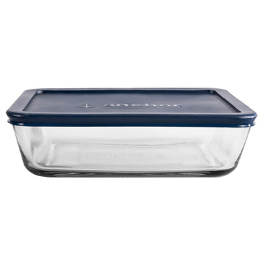 Anchor Hocking 85913L20, 1.5 Qt Glass Food Storage Container w/ Lid, Clear (4/case)