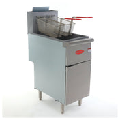 General GFF3-40LP General Fryer LP Floor Model