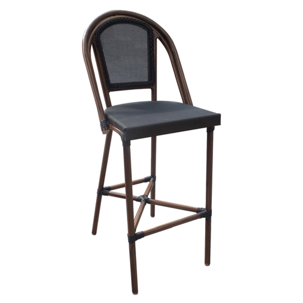 Plantation Prestige Commercial Furniture 2130300-0280 Antigua Bar Stool Stackable Armless