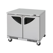Turbo Air TUR-36SD-FB-N Super Deluxe Series Undercounter Refrigerator Front Breathing Airflow