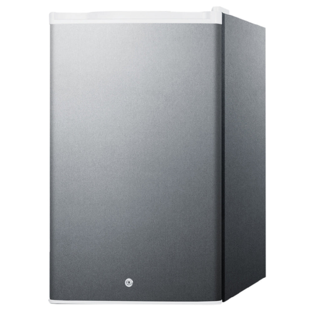 Summit FF31L7CSS Compact All-Refrigerator 2.5 Cu. Ft. Capacity Stainless Steel Door Front