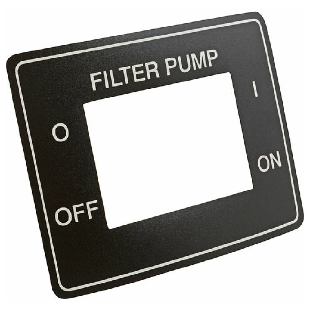 Henny Penny 60609 Decal Filter Power Switc H Ofe