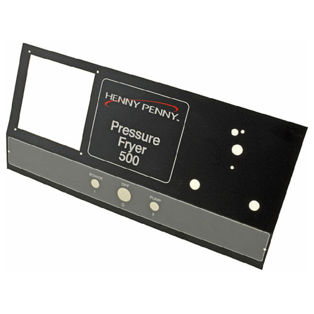 Henny Penny 64427 Hp Control Panel Decal Electri