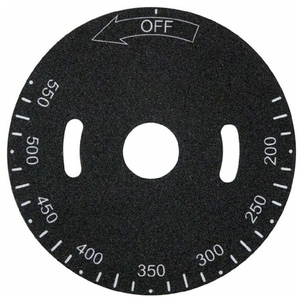 Vulcan Hart 498037-A Plate Temp Dial 200 550f