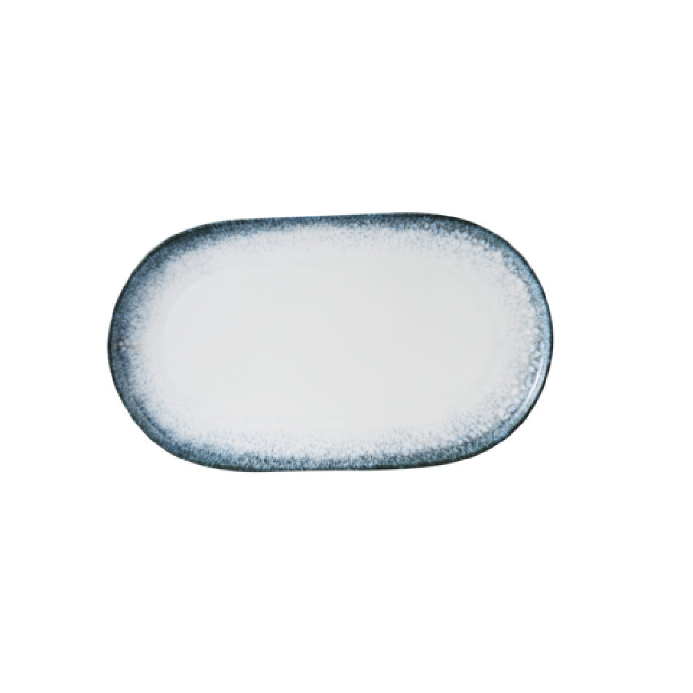 Yanco MR-214 Mars Coupe Plate 13 5/8"W X 77/8"D X 7/8"H Oval