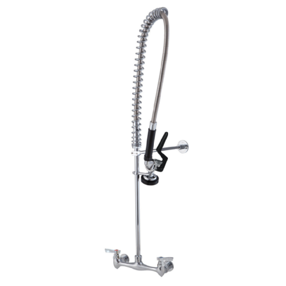 Winholt WS-SPR-ST Standard Spring Type Pre-rinse Unit With Wall Bracket Chrome Hose Cover