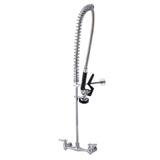 Winholt WS-SPR-ST - Standard Spring Type Pre-rinse Unit With Wall Bracket, Chrome Hose Cover